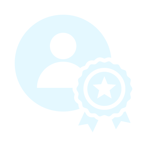 A badge adorned with a shining star.