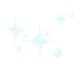 A black background with stars and cleaning standards on it.