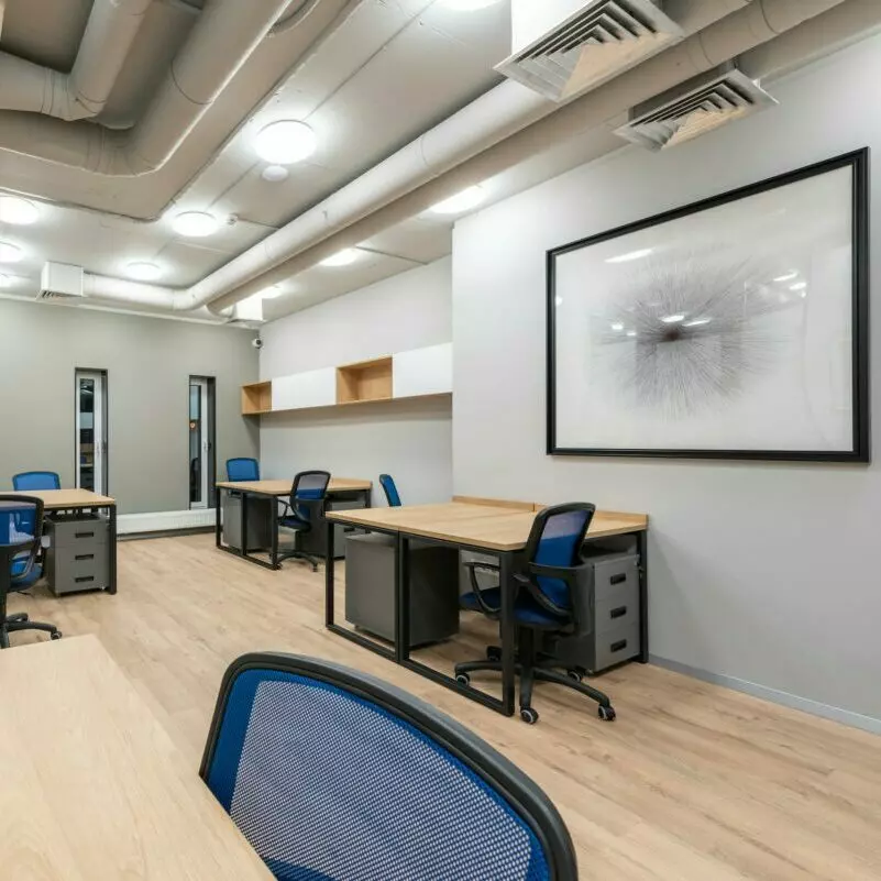 A Business Office with Modern Interior Design